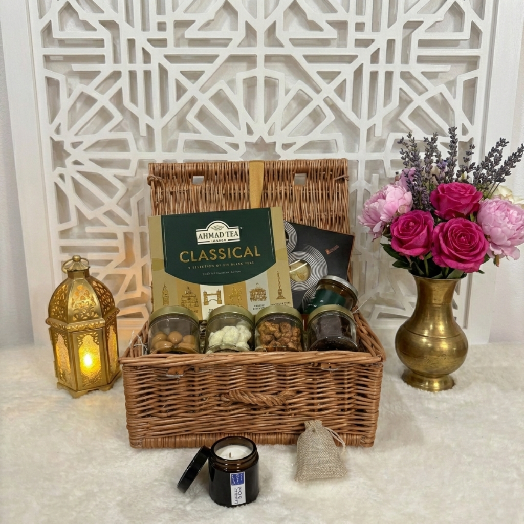 Golden Dusk Basket