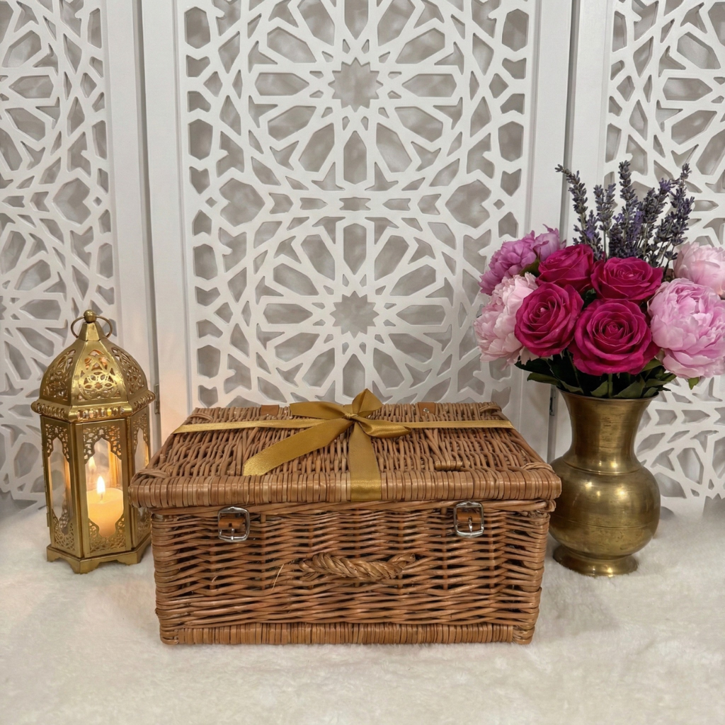 Golden Dusk Basket